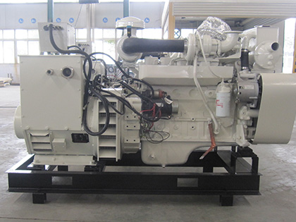 Cummins 75KW marine diesel generator set