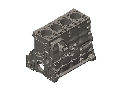 Cummins Engine Cylinder Block