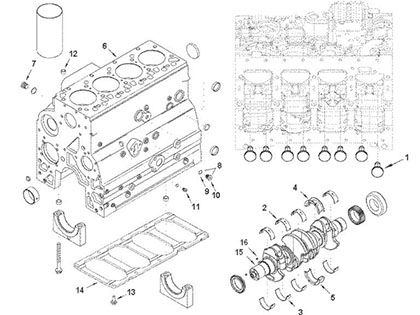 Cummins ISDE Genuine Engine Parts