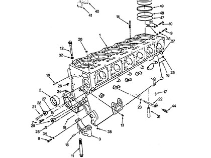 Cummins CCEC KTA19 Genuine Engine Parts