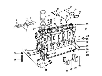 Cummins CCEC NTA855 Genuine Engine Parts