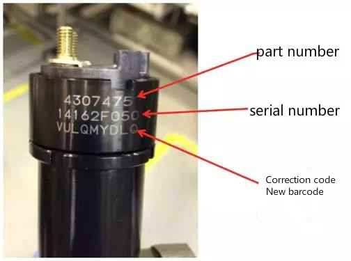 Easy to get fuel injector correction code settings and reset