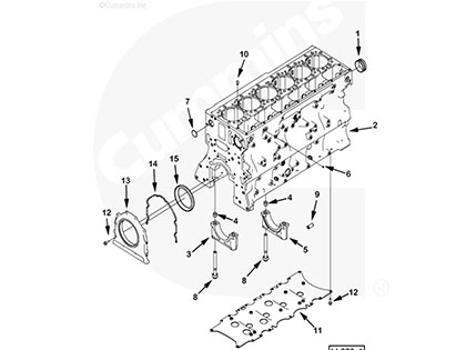 Cummins QSZ13 Genuine Engine Parts